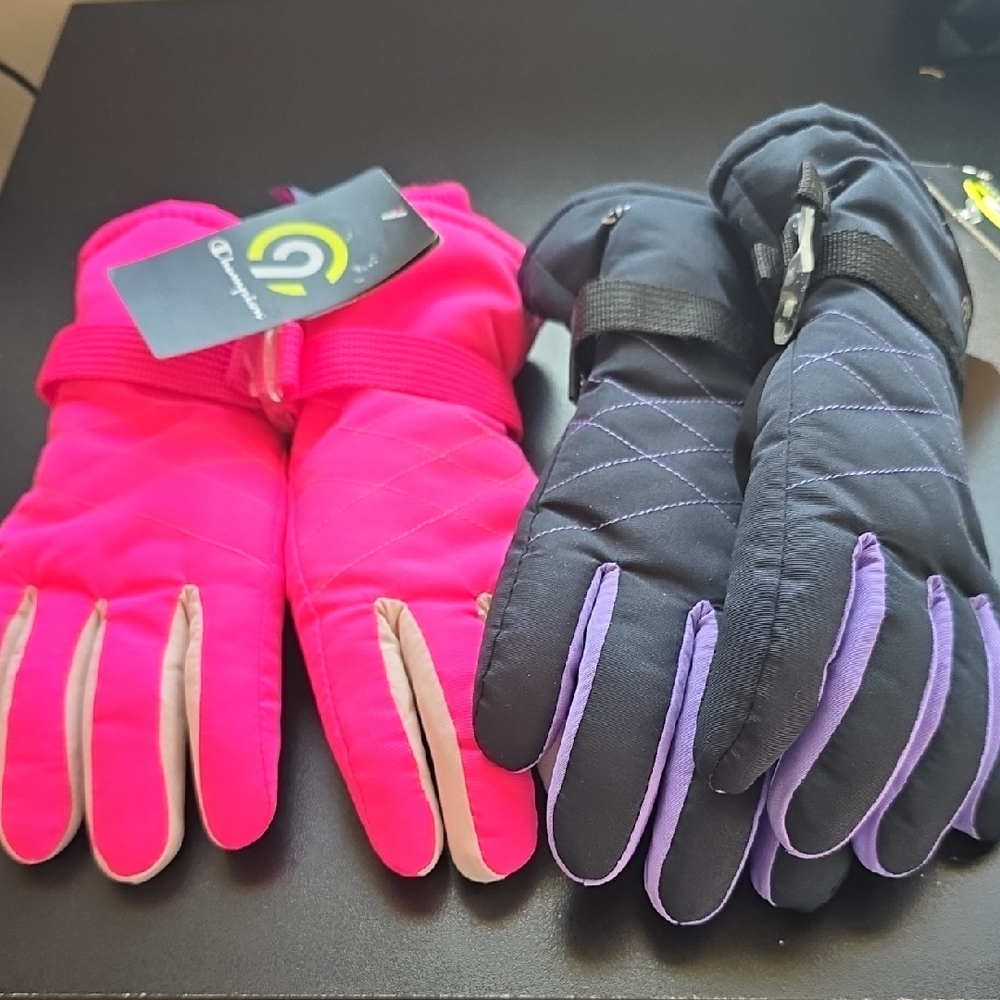 Champion Set Gloves Girls 8/16